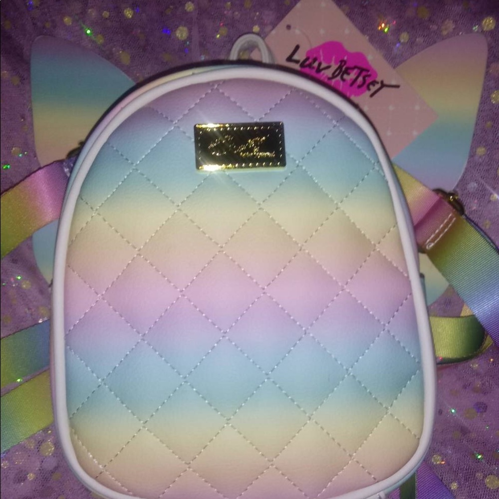 Betsey Johnson Butterfly Wings Mini Backpack